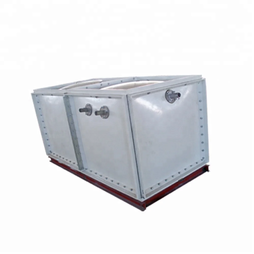 GRP Panels Assembled Type Flexible Plastic GRP Water Tank for Fire Fighting Water Storage