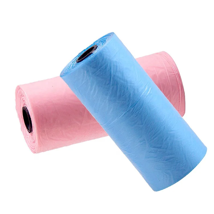 Wholesale Portable Pet Poop Bag Garbage Bag For Dog And Cat Pet Supplies 15 Pcs/Roll poop bags