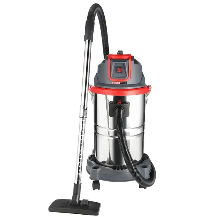 New Electric Wet & Dry Vacuum Cleaner 35L Industrial Vacuum Cleaner 1500w Stainless Steel Tank