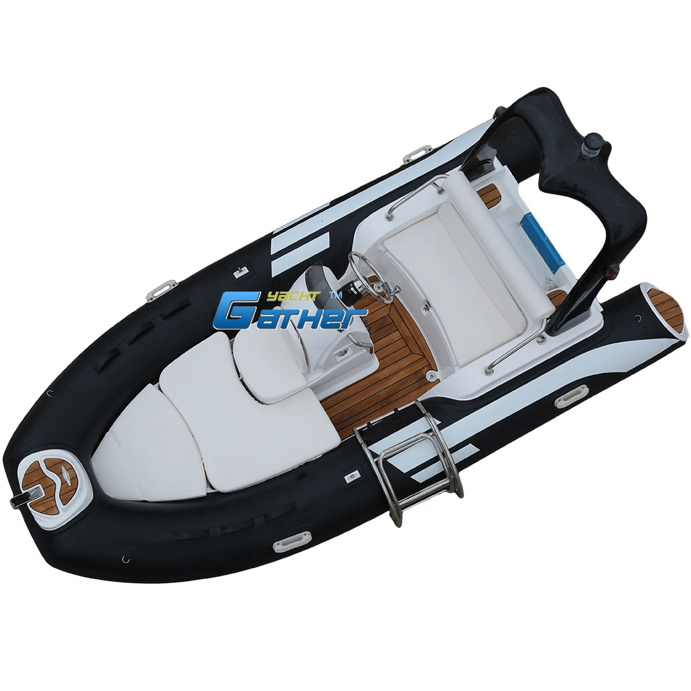 13 футов RIB390 CL стекловолоконное ребро жесткая надувная лодка рекреационная