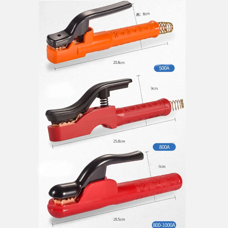 Welding Handle Tongs Anti-drop Pure Copper Heavy Duty 800A600A Electric Welding
