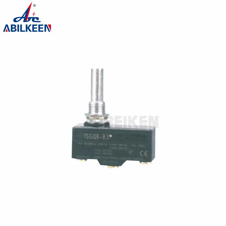 Micro Switch Simulated Lever Waterproof Electrical Momentary Push Button Micro Switch