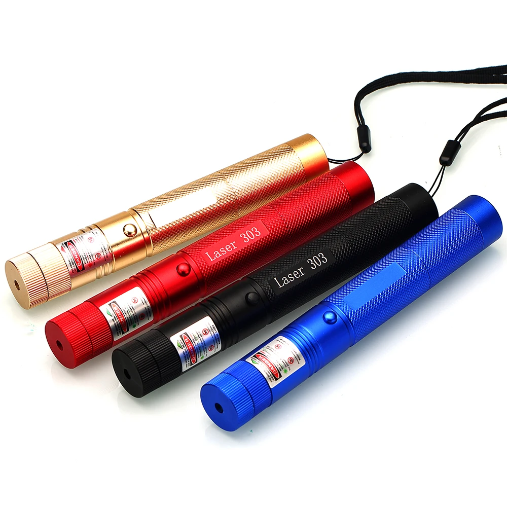 Portable starry single beam lazer 303 650nm red light laser pointer 303