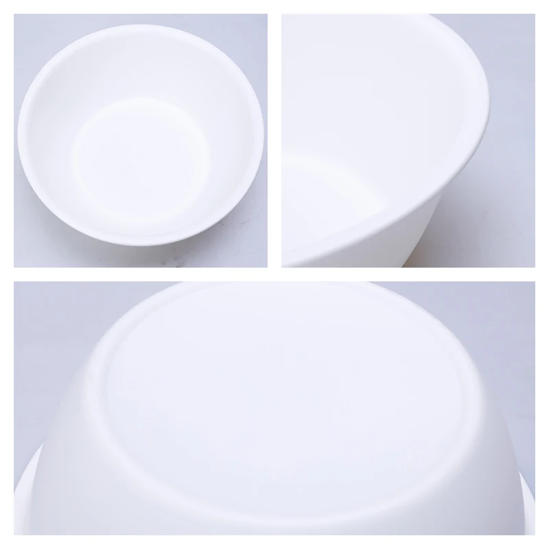 High Quality Frosted plastic round bathroom kitchen wash clean basin household multipurpose colorful round fruits wash basin