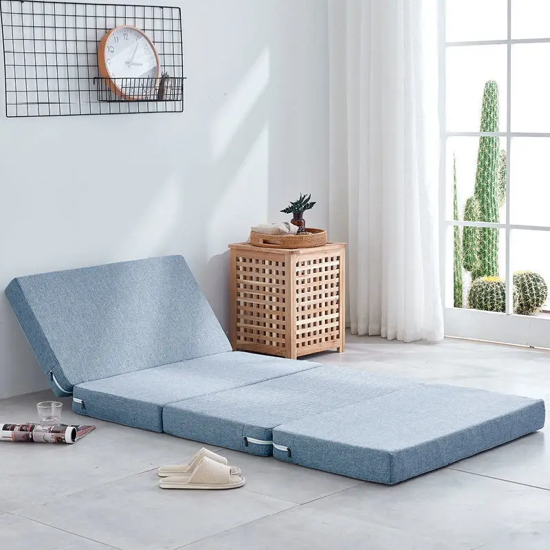Modern foldable sleep well folding relax foam single bed mattress