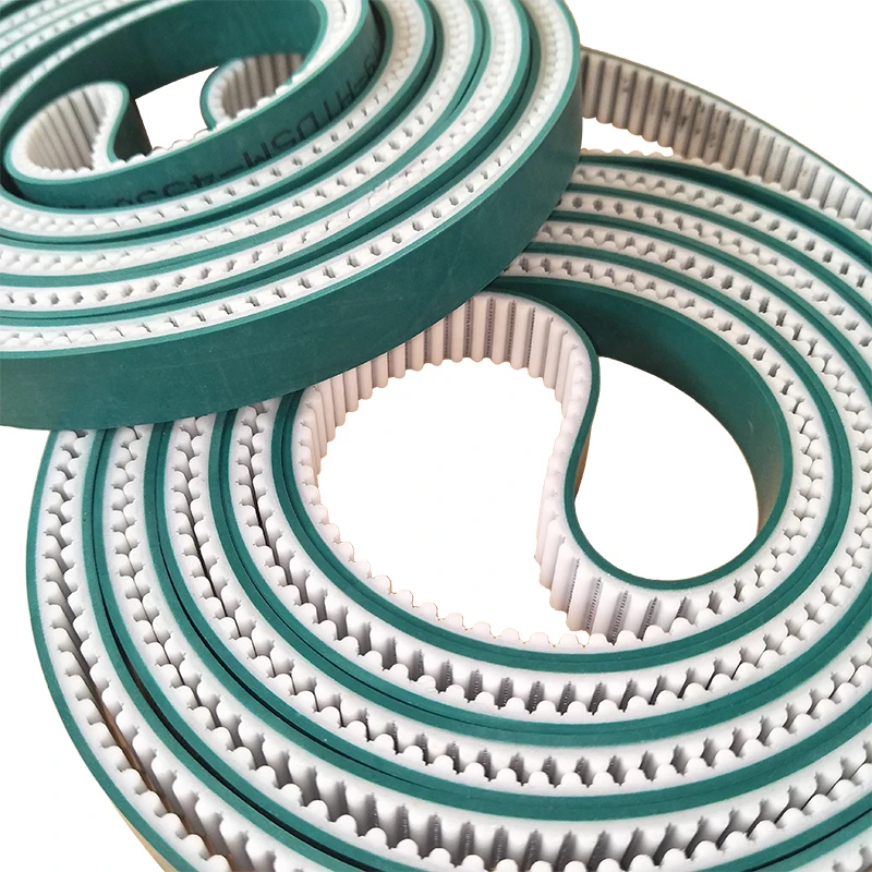 Double Sided Timing Belt Chinese Wholesale Hot Sale High Temperature Pu Synchronous Belt White Standard Ring OEM