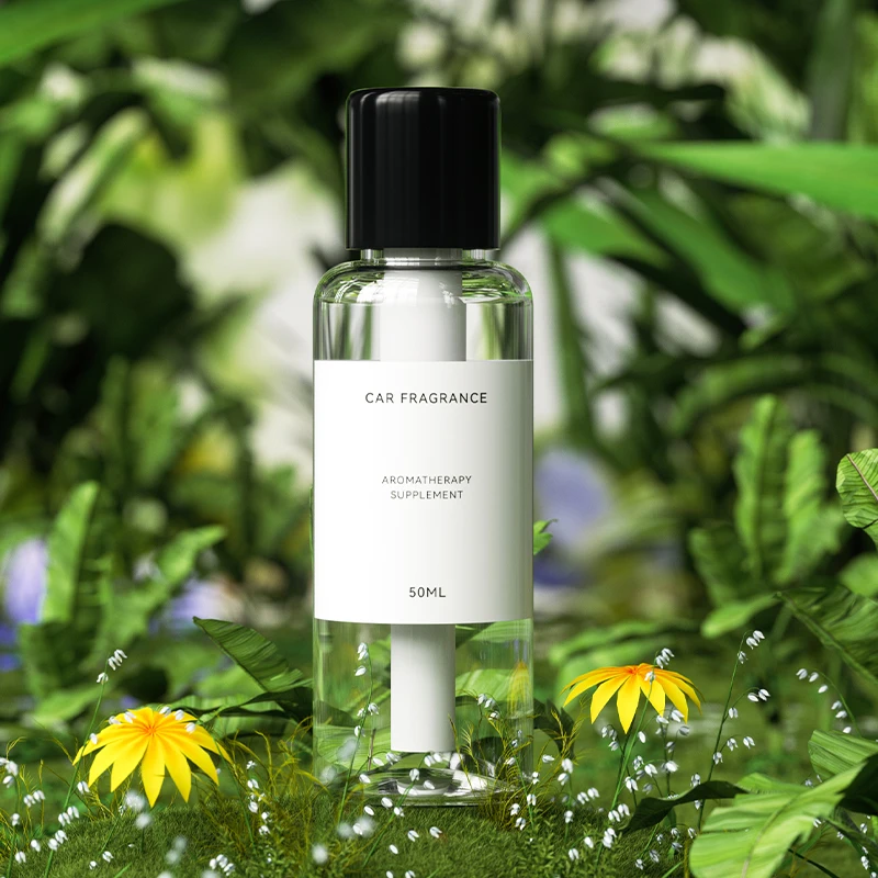 NEWIND Custom Logo Ultrasonic Aromatherapy Diffuser Aluminium Alloy Shell Car Intelligent Aroma Machine without Essential Oils
