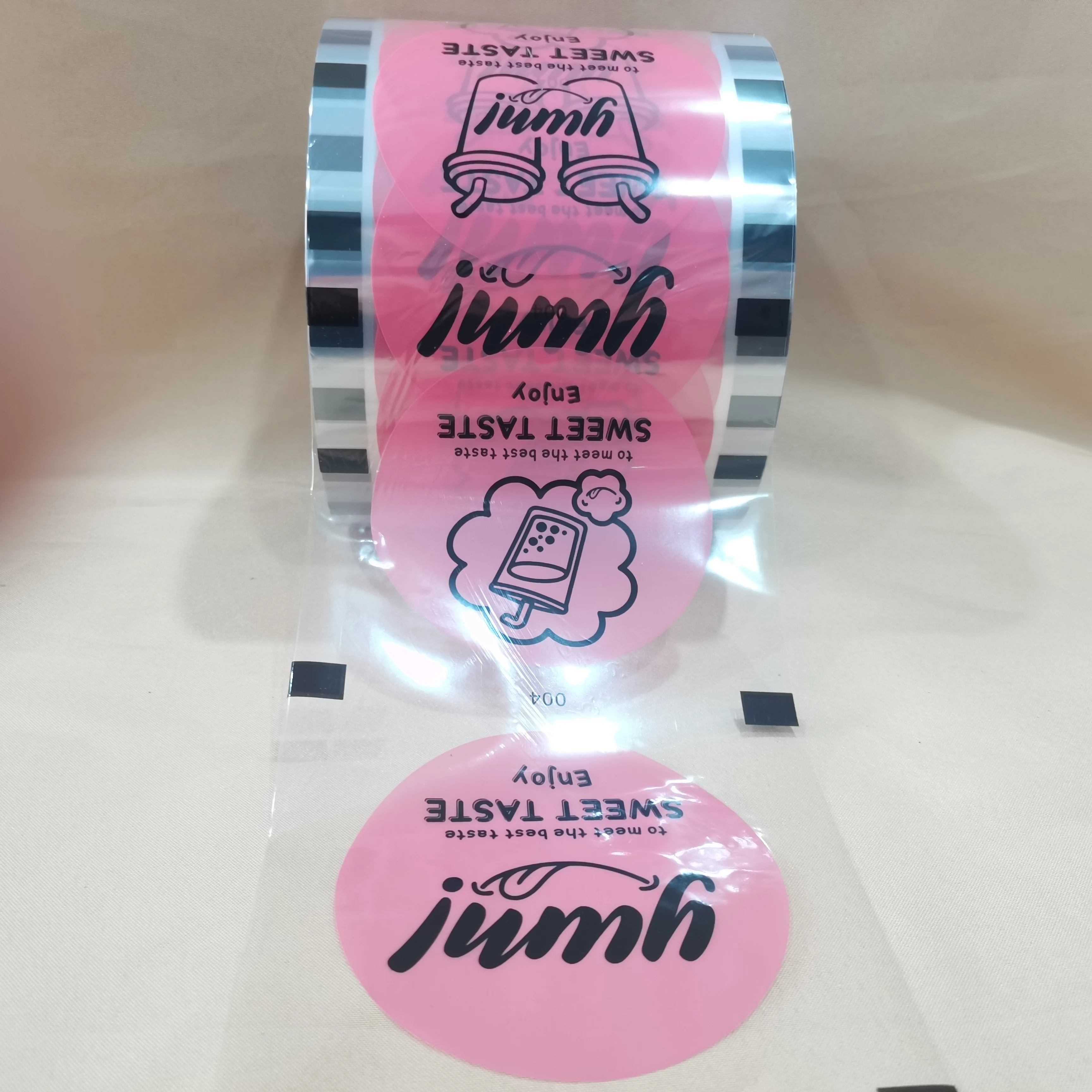 Упаковочная пленка для кофе молока чая фруктового сока напитков