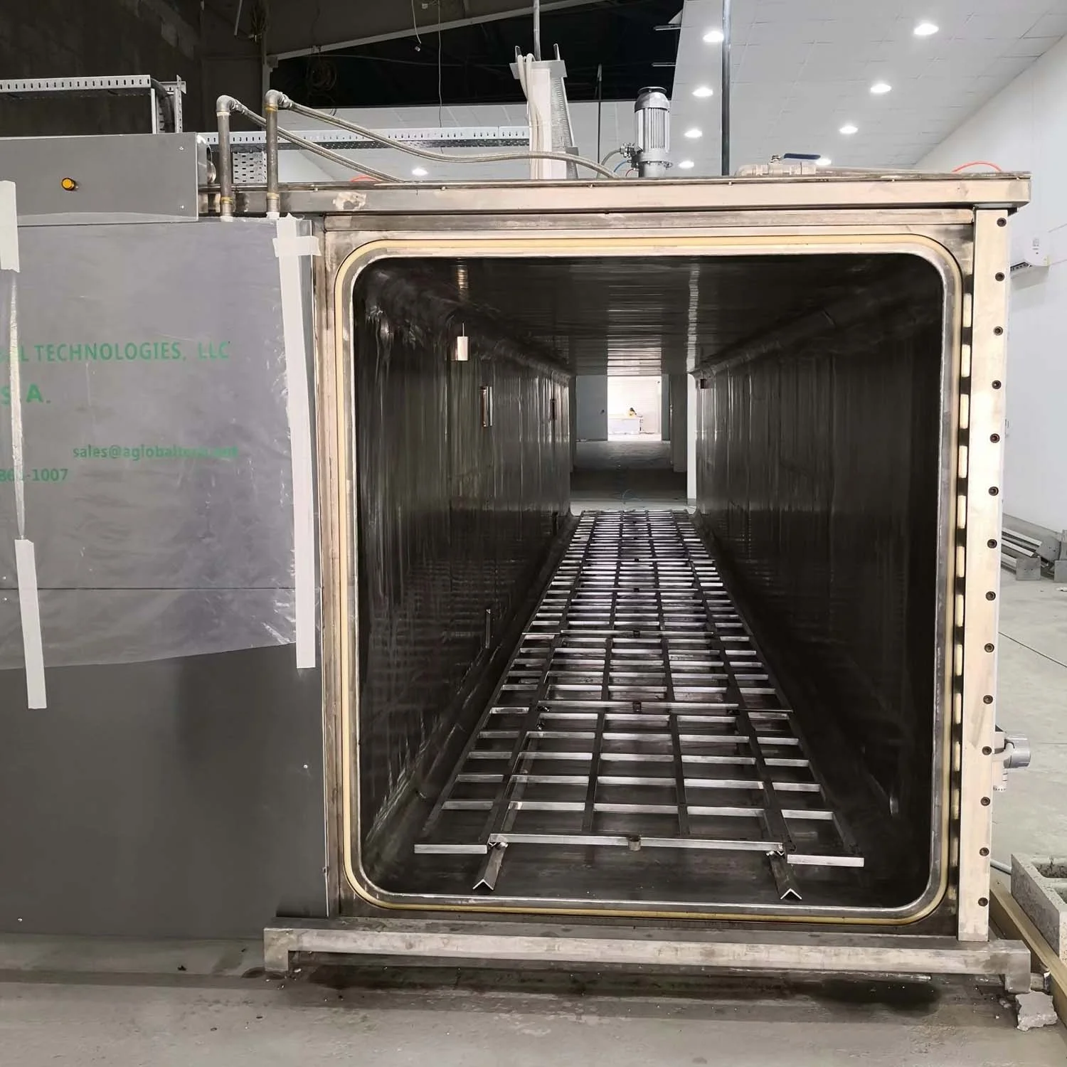 Medical Manufacture CE Explosion Proof Double Door ETO Gas Sterilizer