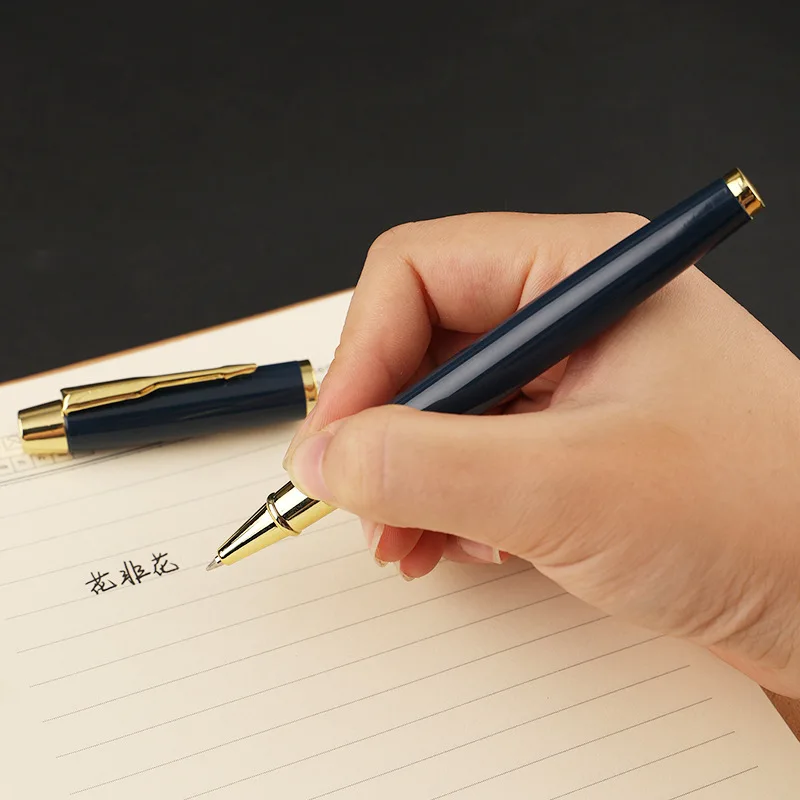 Hot Selling Luxurious Metal Pearl Roller Ball Ballpoint Pens 0.5mm Writing Width Custom Logo Engraving for Gel Pens Users