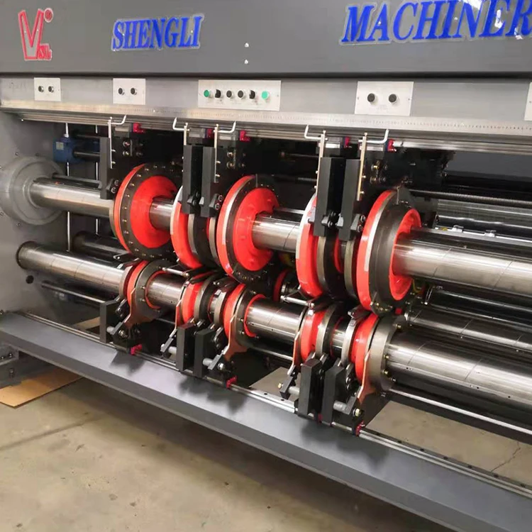 Factory Wholesale 4 Color full automatic carton flexo printing slotting machine