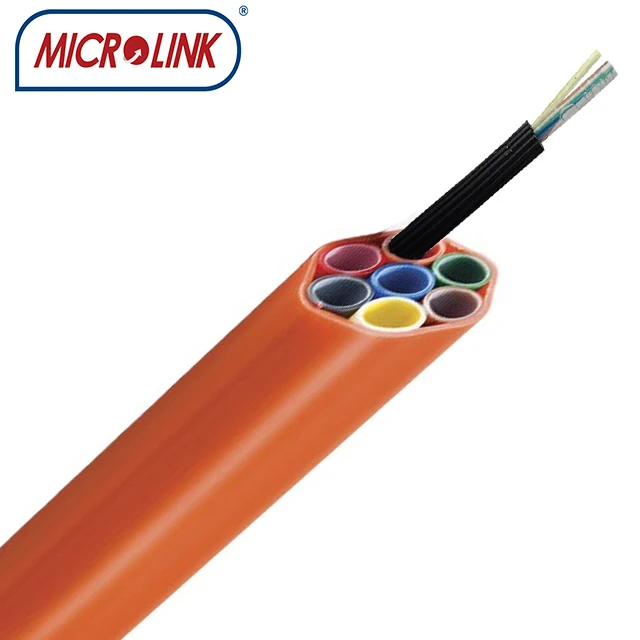 GCYFXTY 4 6 8 12 24 cores  SM G.652D  G.657A1 G.657A2  micro duct  unitube Air blown fiber optic cable