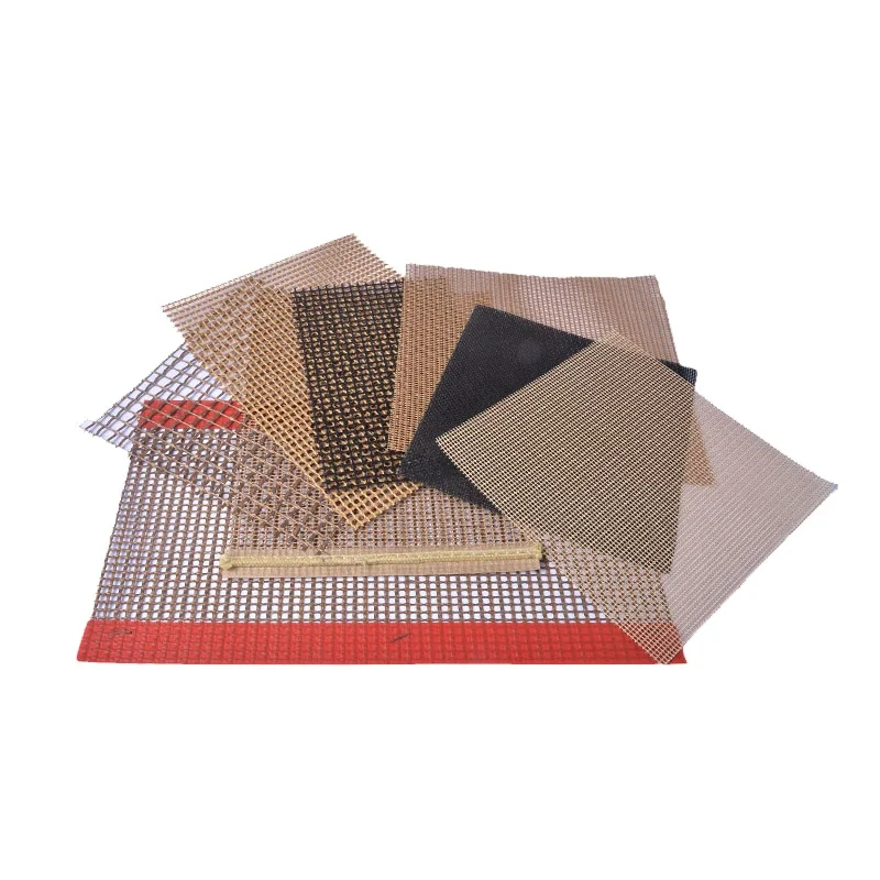 Устойчивая к высоким температурам сварочная лента из ПТФЭ с покрытием из ПТФЭ Стекловолоконная открытая сетчатая конвейерная лента ПТФЭ сетчатая лента