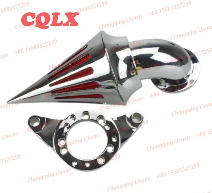 High Quality Intake Filter System Chrome Spike Air Cleaner Intake Filter For Harley Davidson CV Carburetor Delphi V-Twin