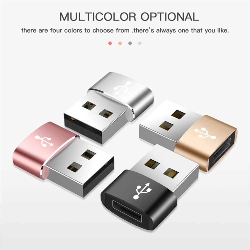 Type C Adapter Type-C to USB 2.0 OTG Adapter for Samsung Galaxy S8 S9 Huawei p20 USB C Converter