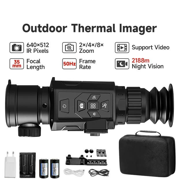 Stainless Alloy Housing Gen 2 Phone Connect Wifi Sight Camera Telescope Monocular Termico