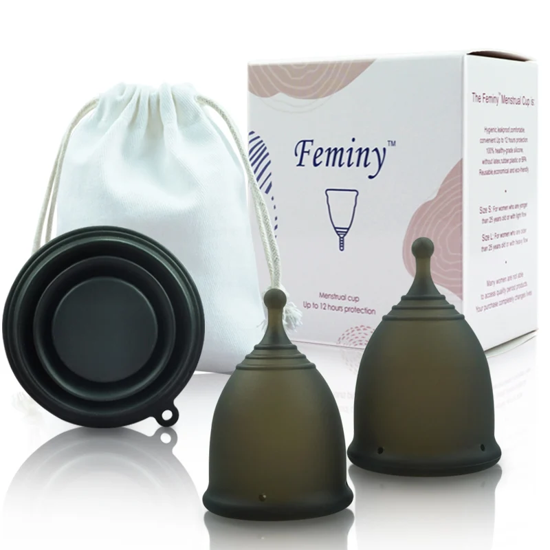 Wholesale High Quality Custom New Original Reusable Medical Grade Silicone Menstrual Cup for