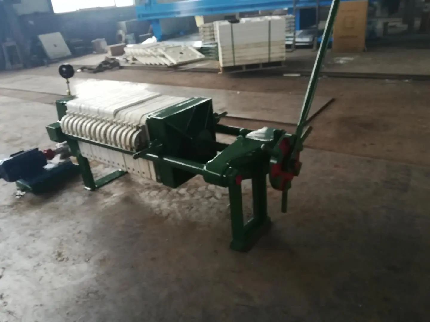 
320 Hand Press Filter press sludge Polypropylene Plate 