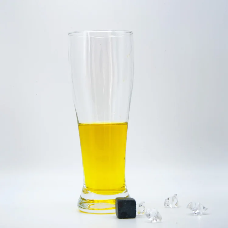 China Factories 16oz 500ml Beer Glass Cooling Beer Glass Leadfree Crystal Tulip Beer Glass for Bar Tables
