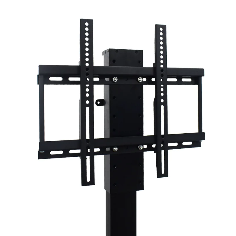 customized  and motorized Cabinet TV stand up and down tv mount TV lifting bracket with Tray high-quality remote control