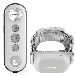 Patpet rechargeable remote vibrating Dog Training e Collar Electric Shock Small Middle Big Dog with shock collar