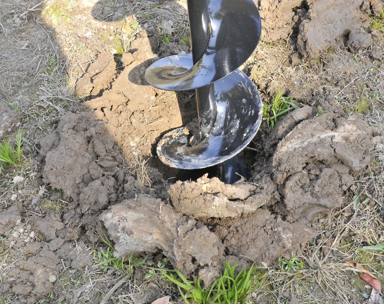 new engine 100 150 200mm drills earth auger 52cc