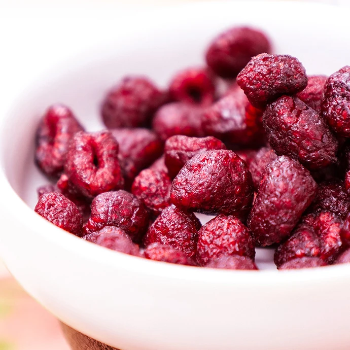 China Dry Fruit Dried Raspberries High Nutrition Dried Fruit Raspberry