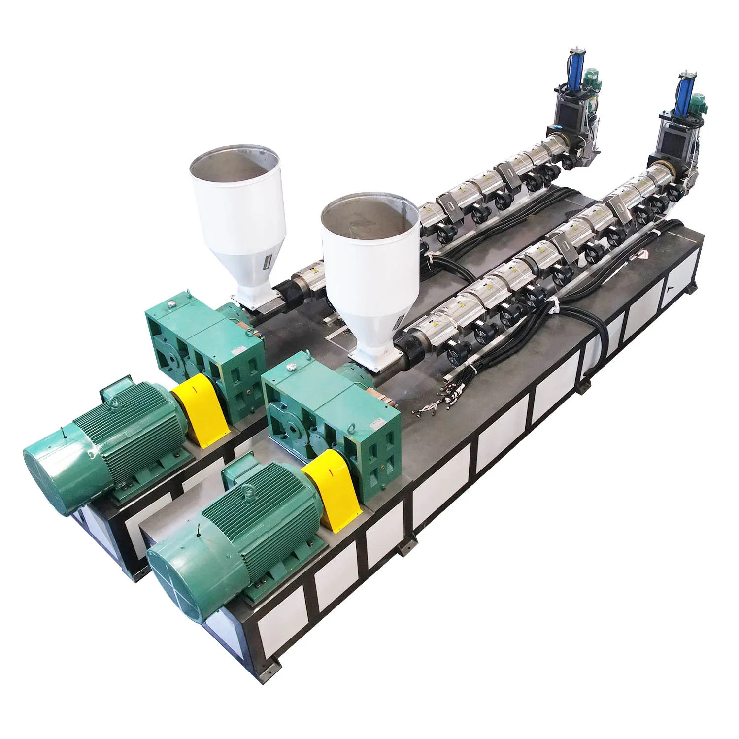 Fosita Mini Virgin Plastic Granules Recycling Pellet Making Granulator Pelletizing Machine Plastic