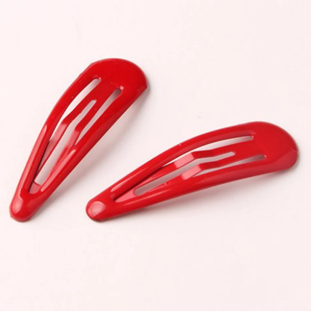 INS 5cm Paint Candy Color Kid Children Baby BB Hair Clip Accessories