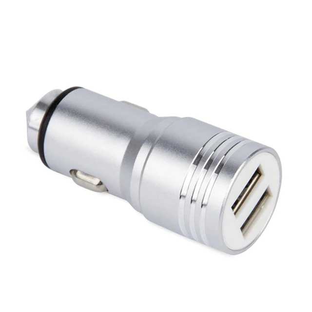 
USB Car Charger Fast Charging Dual USB Adapter 2.1A Cigarette Lighter Socket for iphone Mobile Phones car accessories 