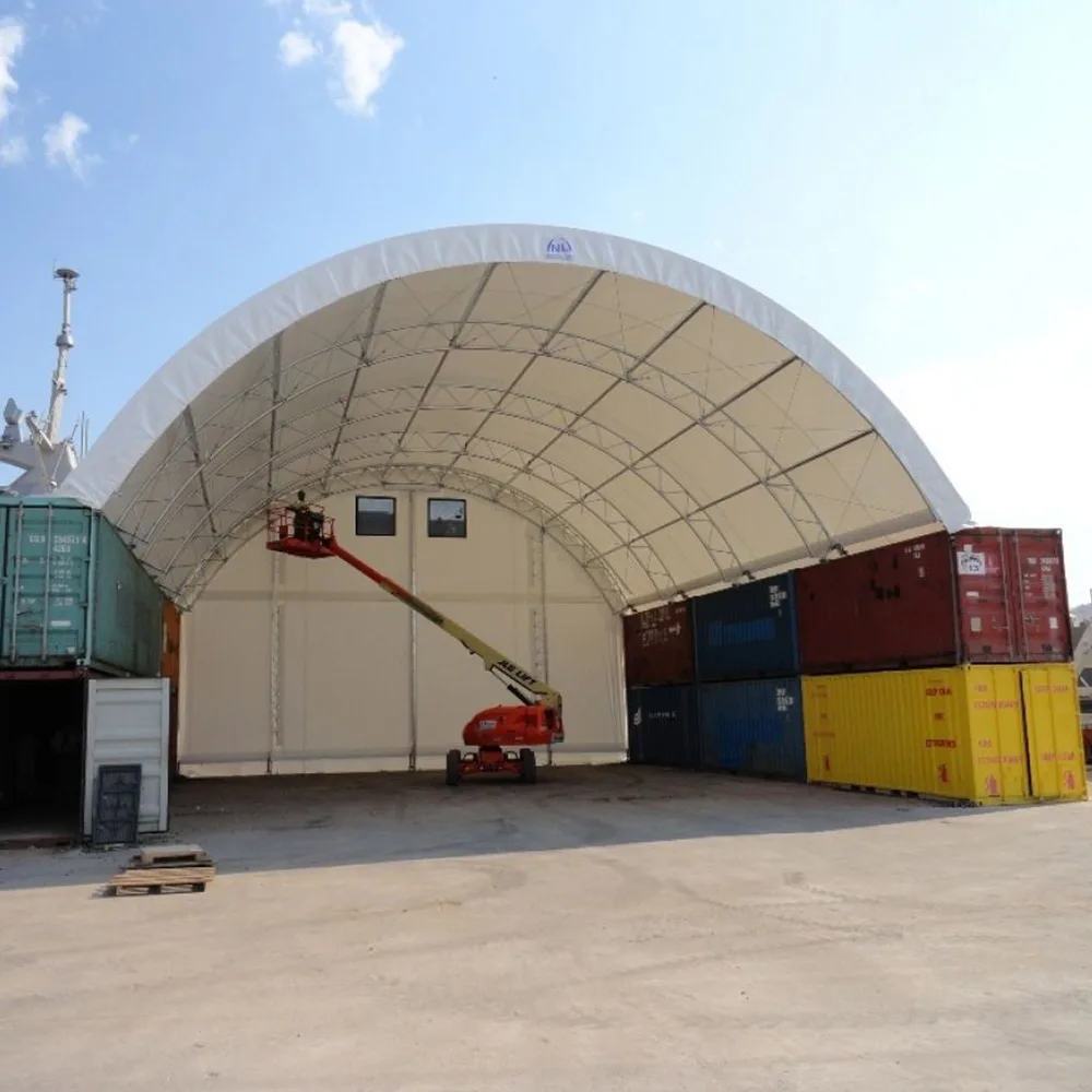 16x36m OEM ODM размер под заказ горячая Распродажа 150 км/ч ветрозащитная огнестойкая металлическая конструкция ПВХ canvans автобусная остановка укрытие для