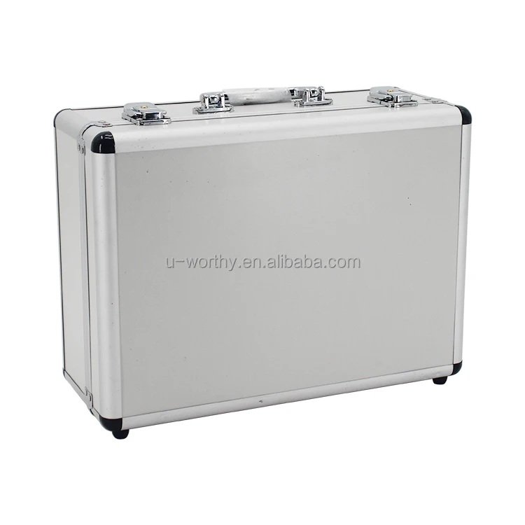 Made in China Ningbo Factory Direct OEM Empty Aluminum Case with PU Foam Insert for Precision Equipment