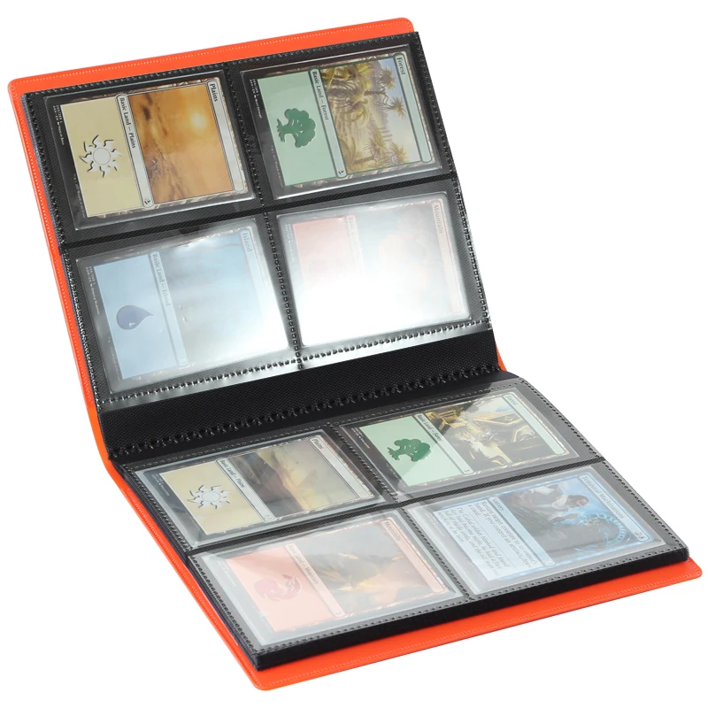 Factory Oem New Style Binder  Photo Album Customized Card Album 4-Pocket Pp Card Album Collectors  Card Folder