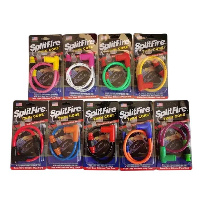 Wholesale Factory Ignition Coil Wire Set Spark Plug Cable for motorcycle