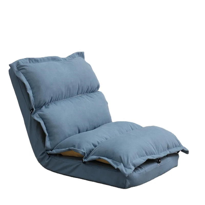 Modern lazy sofa chair home furniture cotton sofa Nordic living room couch light luxury leather sofa lounge armchair