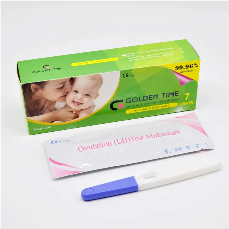 99% High Accuracy CE OEM Urine Home Use LH Urine Ovulation Test Strip Test de Ovulacion