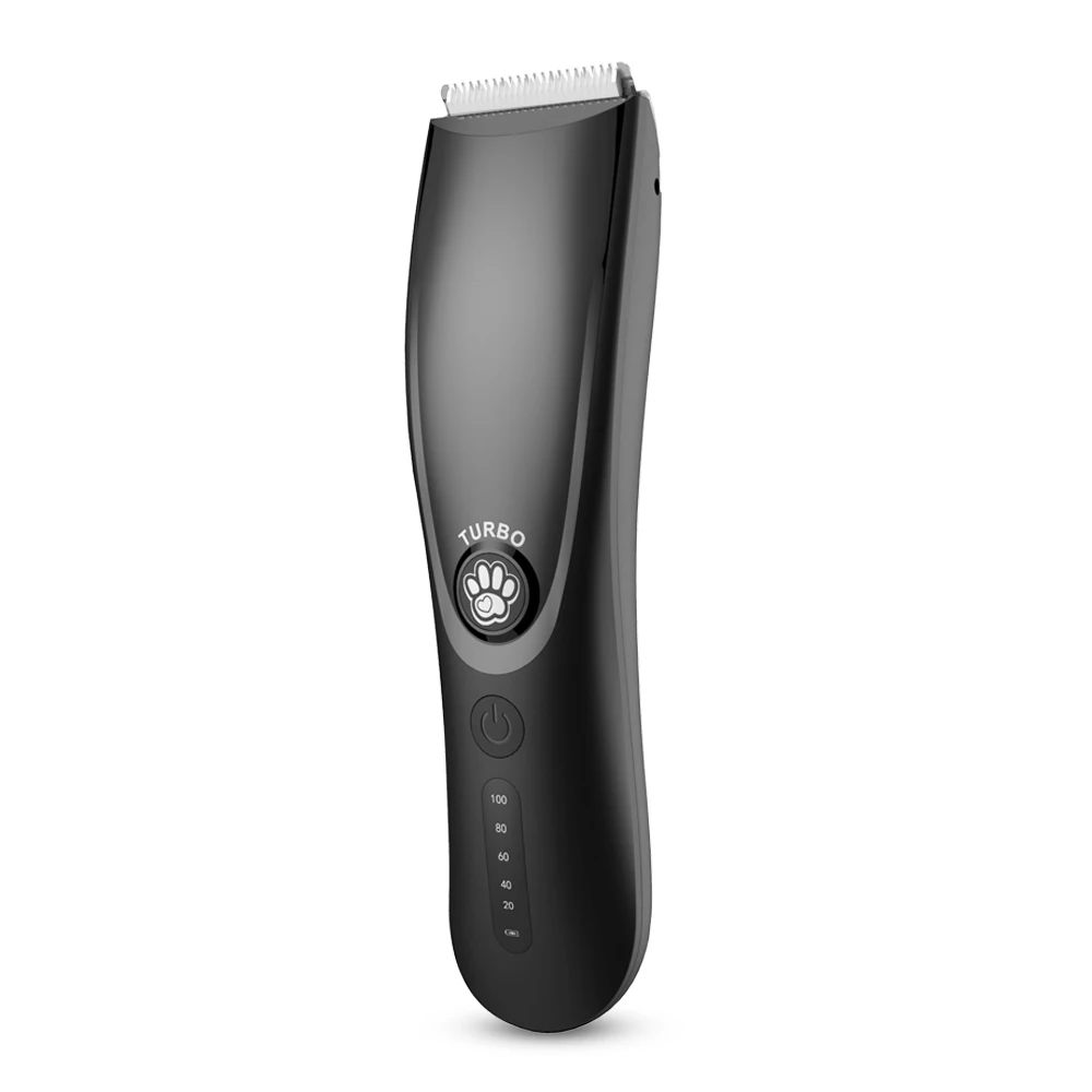  Пользовательская USB перезаряжаемая Профессиональная Беспроводная Машинка для стрижки малошумная электрическая машинка ухода за кошкой собакой триммер шерсти домашних