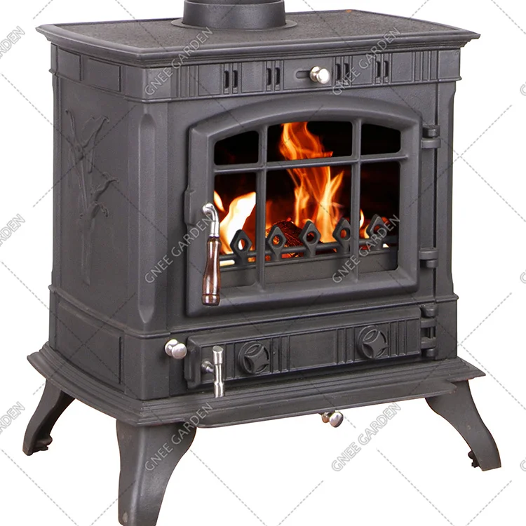 Wood stove indoor heating modern cast iron stove wood burning fireplace stove