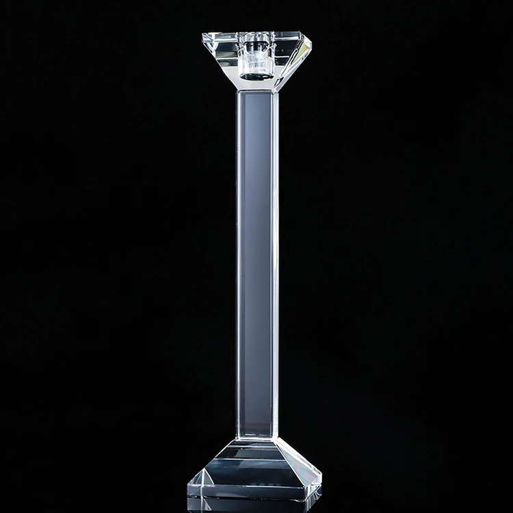 NEW!! single head 3 size tea light home used crystal candle holder stand for wedding table decoration