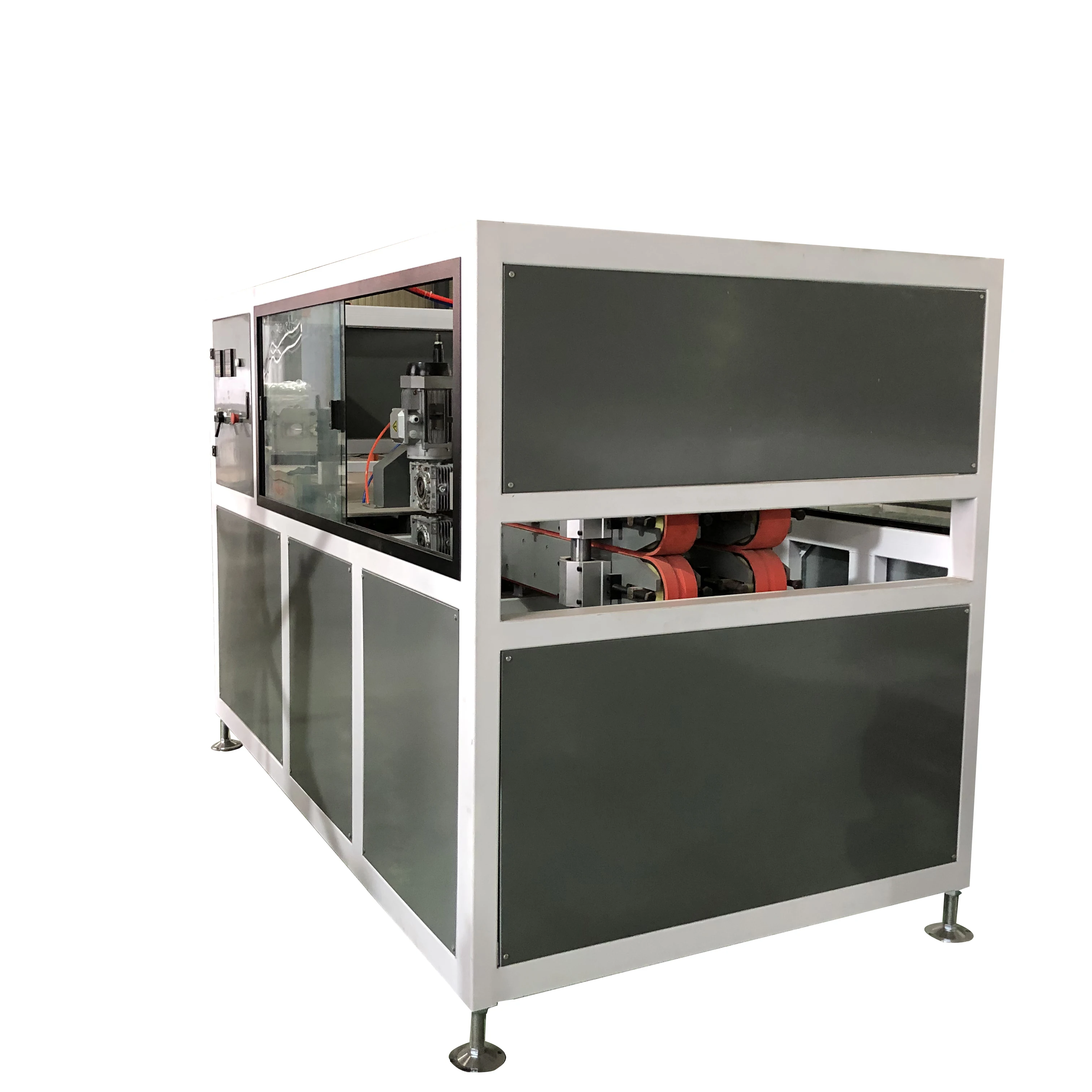 pipe halling off machine