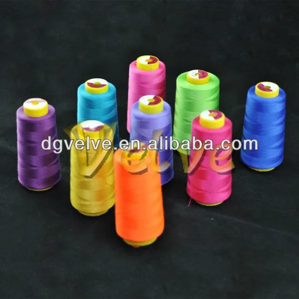 100% combed / mercerized singed cotton thread for sewing