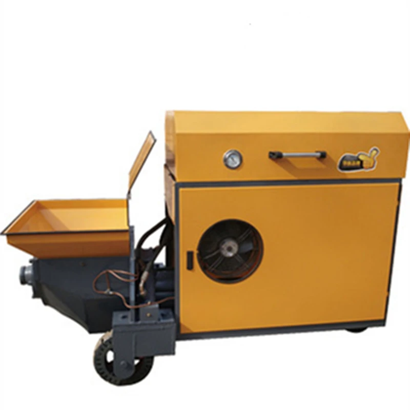 
Mini China Pompes de transfert de beton Electric Motor Cement Fine Stone Concrete Pour And Transfer Machine 