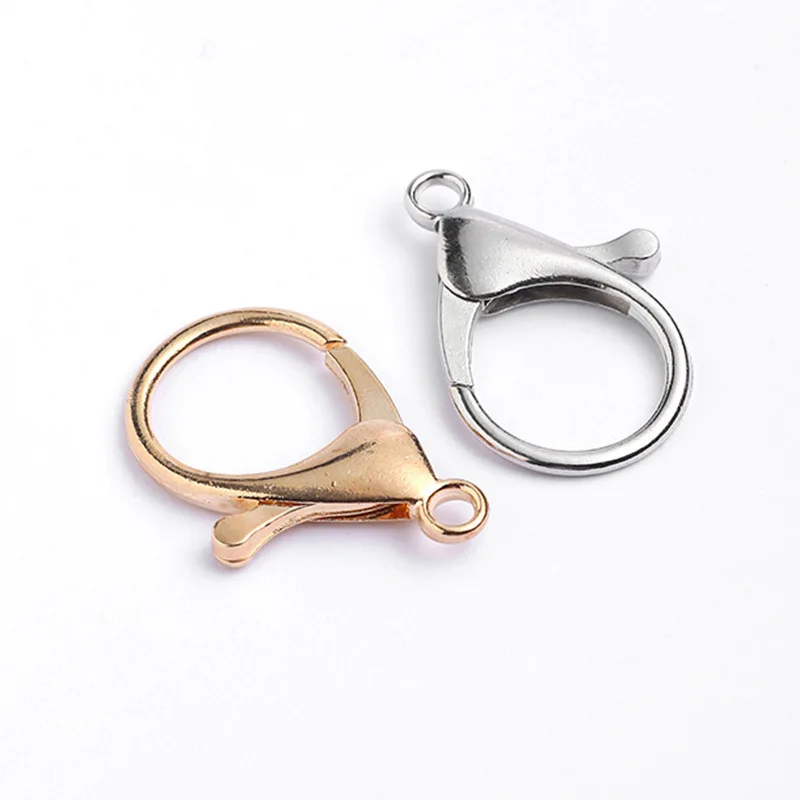 23mm Alloy Jewelry making Clasps & Hooks Alloy Electroplating Bracelet Necklace Key Ring Lobster Hooks Jewelry Finding