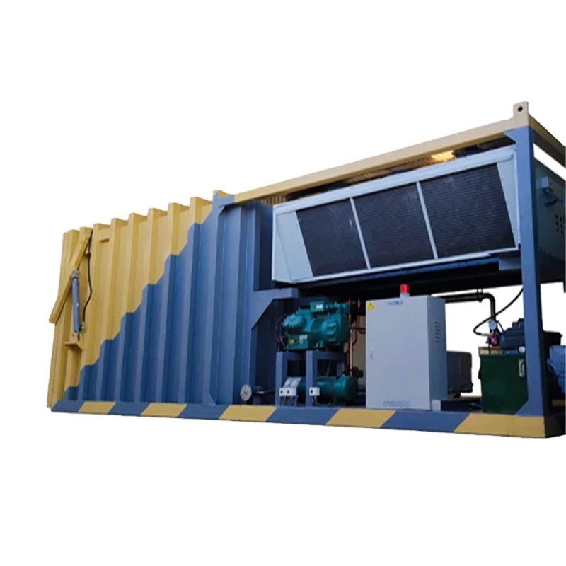 Vacuum cooler for vegetables mushroom turf sod compost and fresh cut flowers.