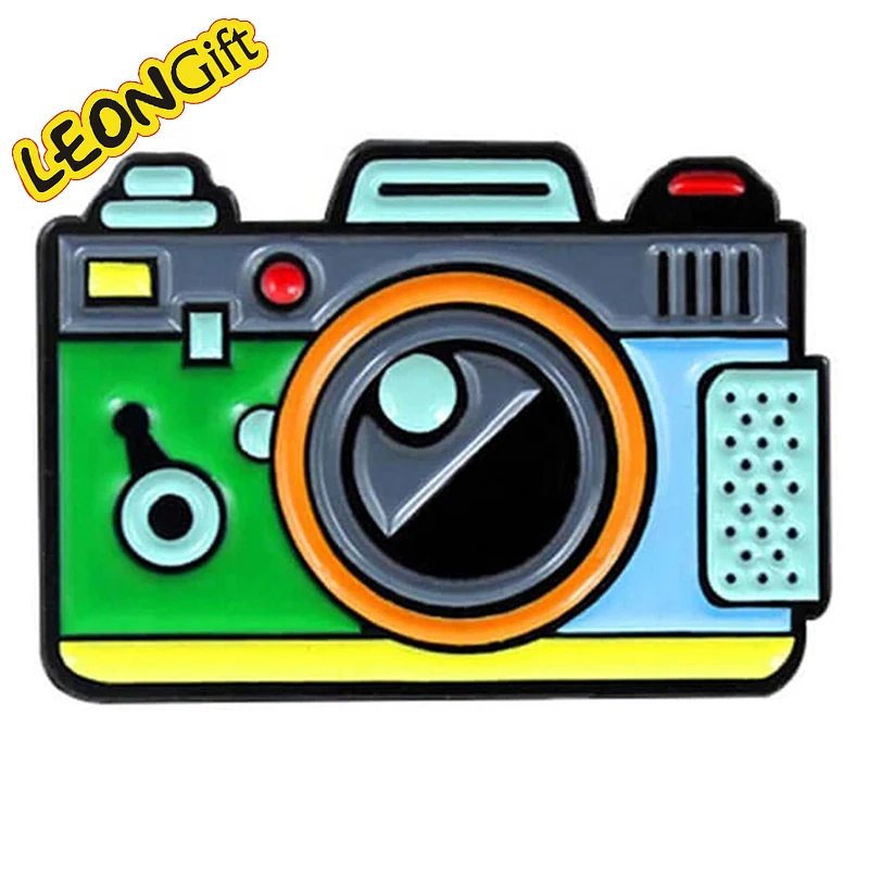 Leon Metal Gift Custom Enamel Pins Metal Badges Custom Logo Enamel Lapel Badge Clothing Enamel Pins