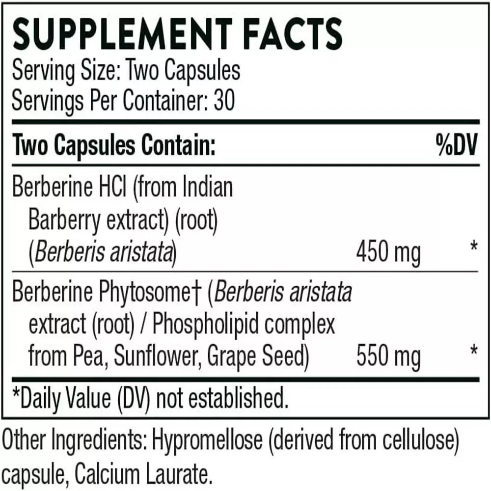 Oem 1000 Mg Berberine Hydrochloride Hcl Supplements Berberine Capsules Gut Health Berberine Hcl 60 Capsules Supplement