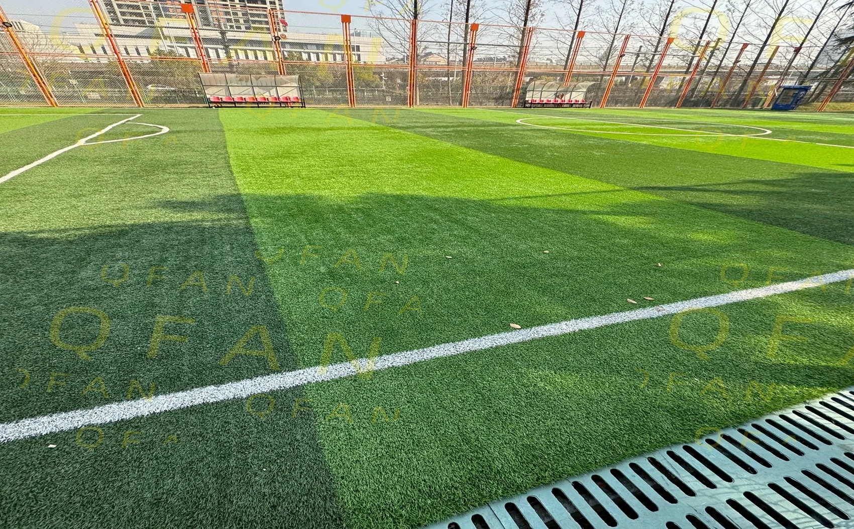 Qfan Wholesale Soccer Court 7-person Soccer Field New Product Suitable for team sports