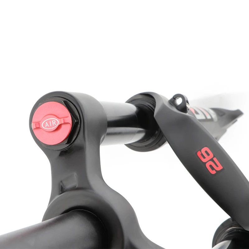 Mountain Bike Front Fork 26-Inch 27.5-Inch 29-Inch Air Pressure Suspension Fork Air Fork Disc Brake Quick Release Version