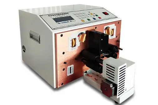 USB Cable cutting and stripping machine for Braided Cable