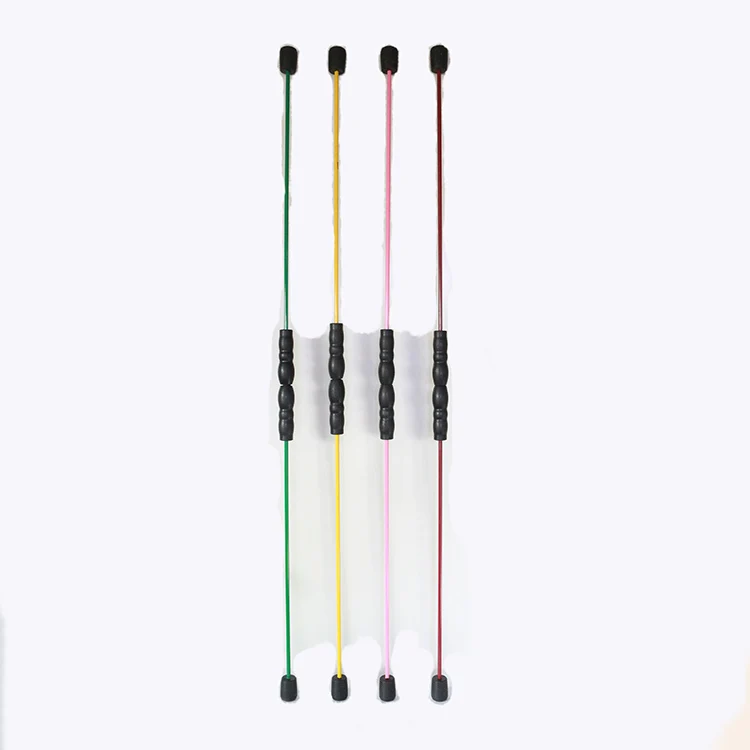 Flexi Vibrating Sticks Customize Fitness Flexi Swing Stick Bar Portable Fiberglass Fitness Flex Bar